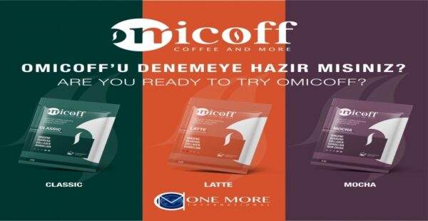 One More Omicoff Coffee - Pratik kullanımı ve özel formülüyle lezzetli, sağlıklı bir kahve deneyimi sunar. Kahve keyfinizi kişiselleştirin!
